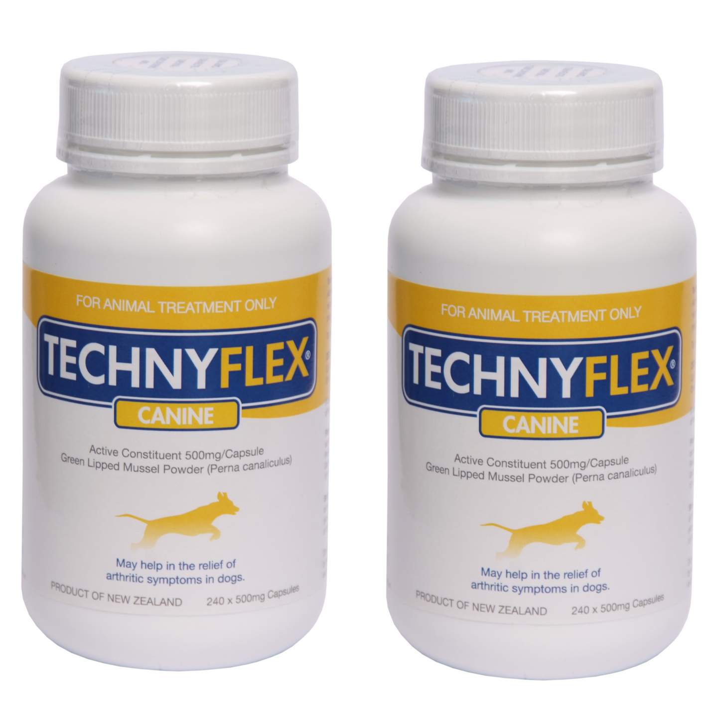 ☆SPECIAL☆ TWIN PACK Technyflex® Canine Joint Supplement 240 Capsules 500mg