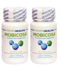 ☆SPECIAL☆ TWIN PACK Mobicosa® Premium Joint Supplement 80 x 500mg Capsules (Exp: 07/26)