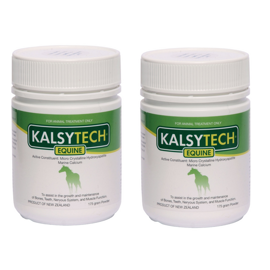 ☆SPECIAL☆ TWIN PACK Kalsytech® Equine Calcium Supplement 175g Powder