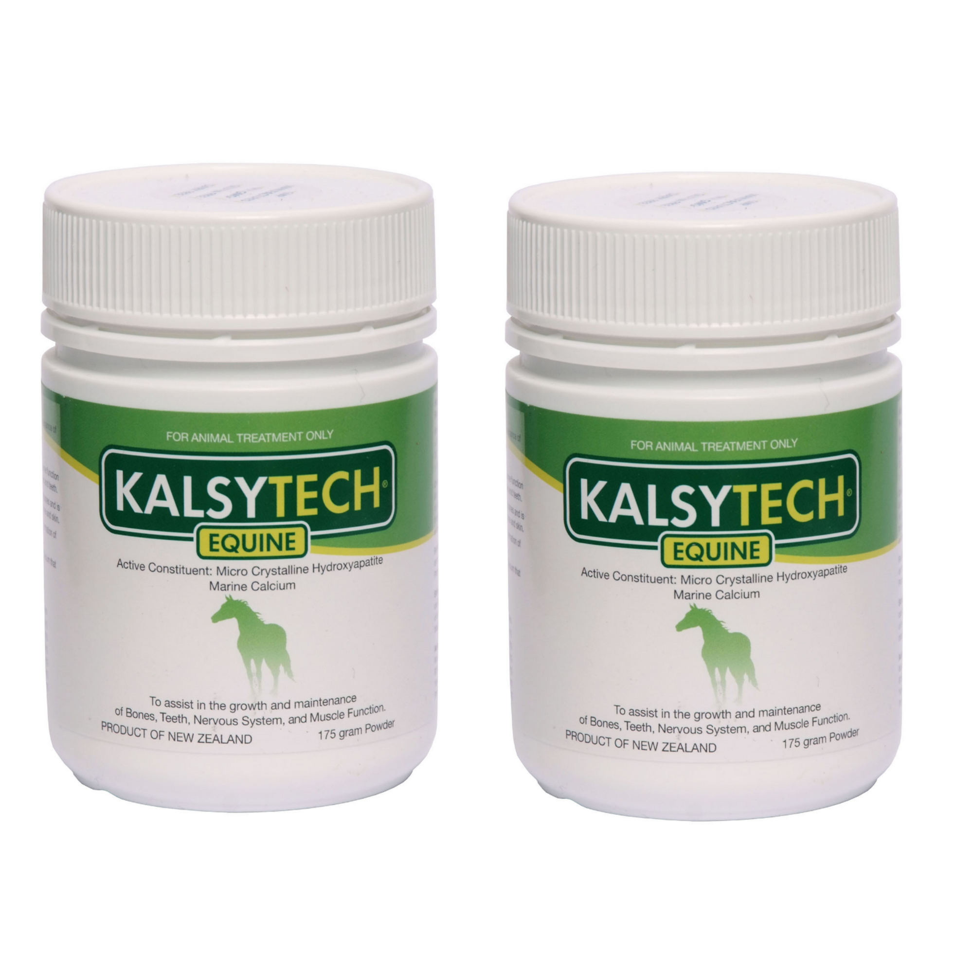 ☆SPECIAL☆ TWIN PACK Kalsytech® Equine Calcium Supplement 175g Powder (Exp: 03/27)