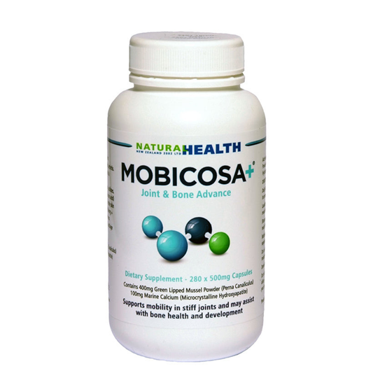 Mobicosa+ Joint & Bone Advance Supplement 280 Capsules 500mg