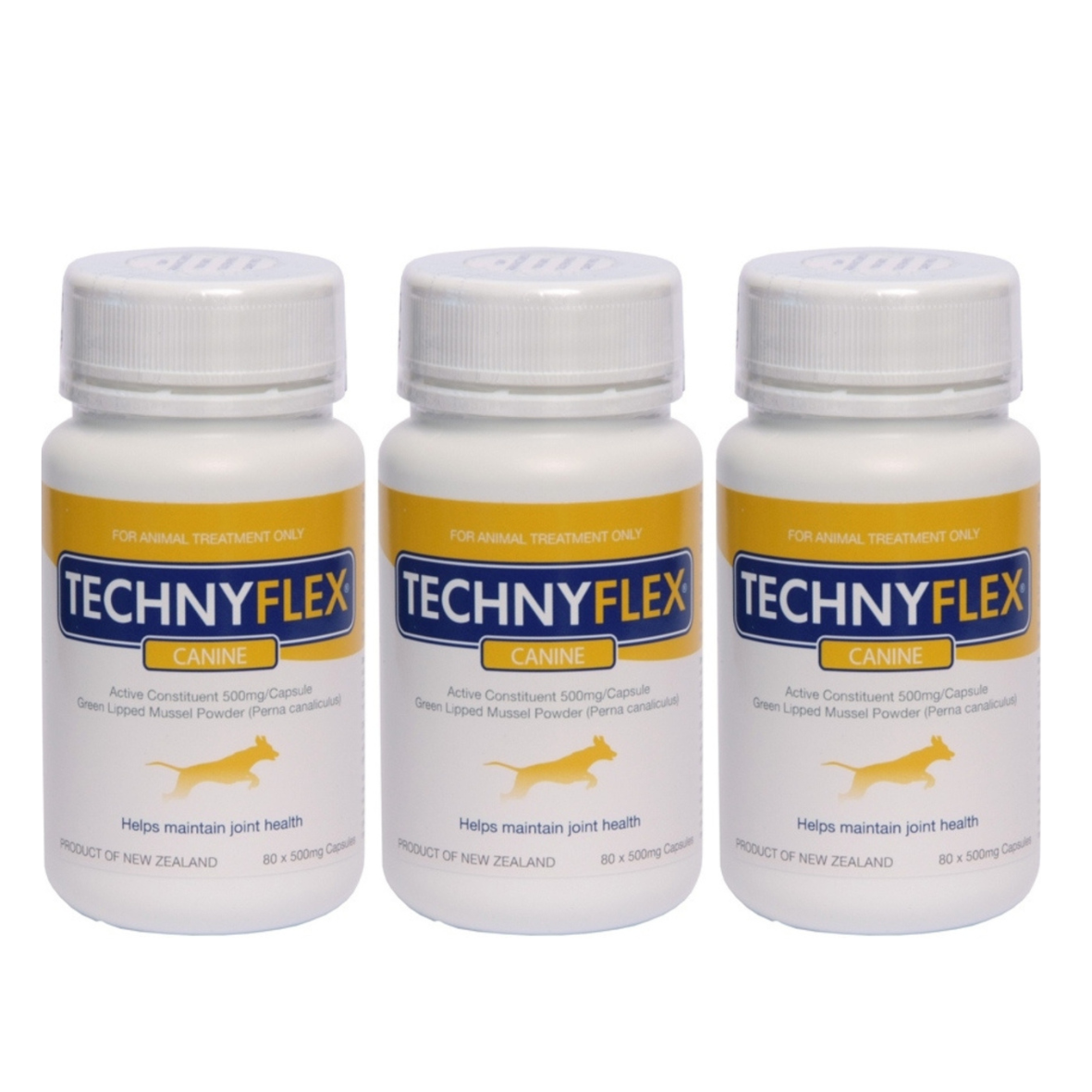 ☆SPECIAL☆ TRIPLE PACK Technyflex® Canine Joint Supplement 240 Capsules 500mg