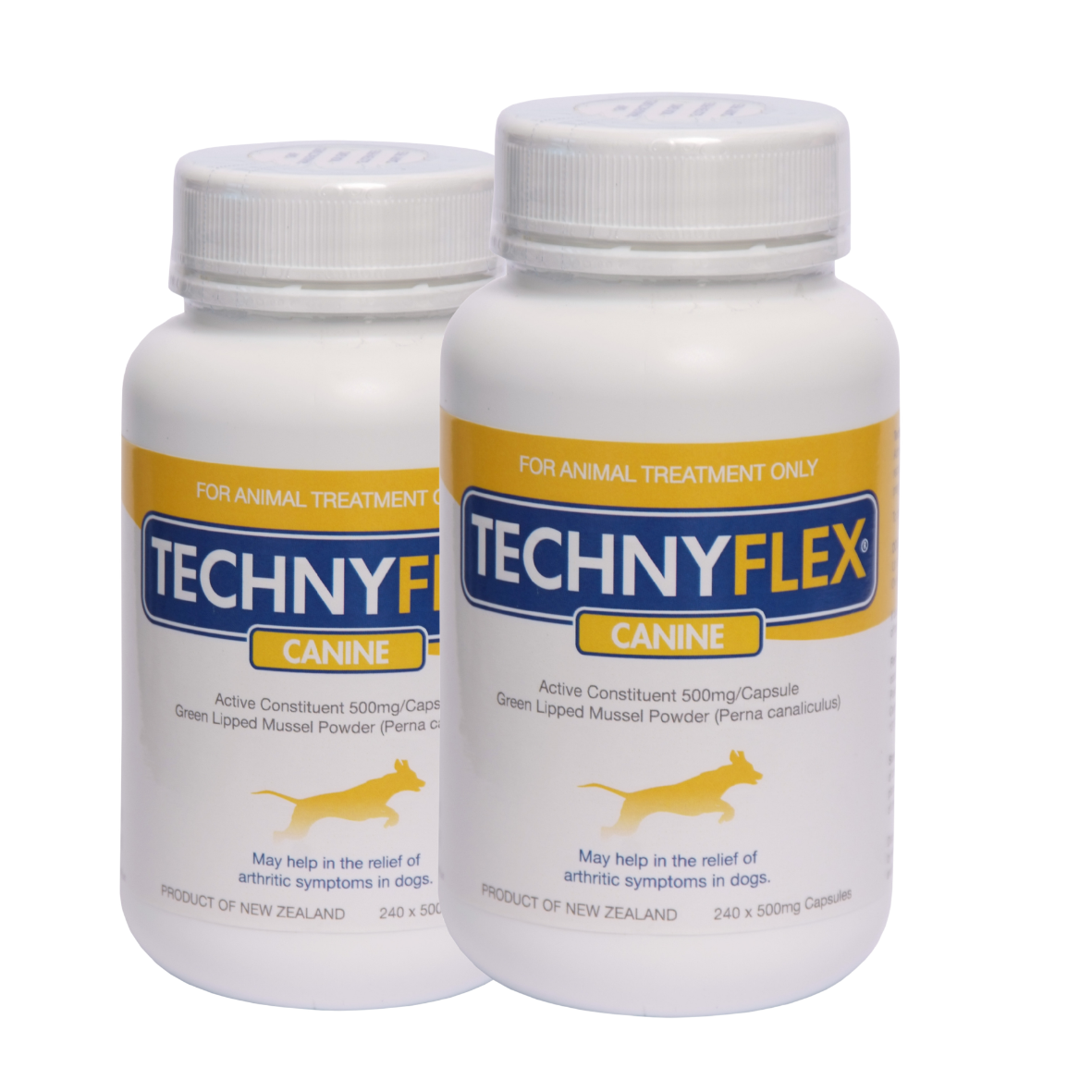 ☆SPECIAL☆ TWIN PACK Technyflex® Canine Joint Supplement 240 Capsules 500mg