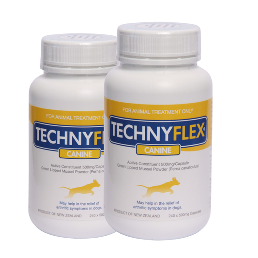 ☆SPECIAL☆ TWIN PACK Technyflex® Canine Joint Supplement 240 Capsules 500mg
