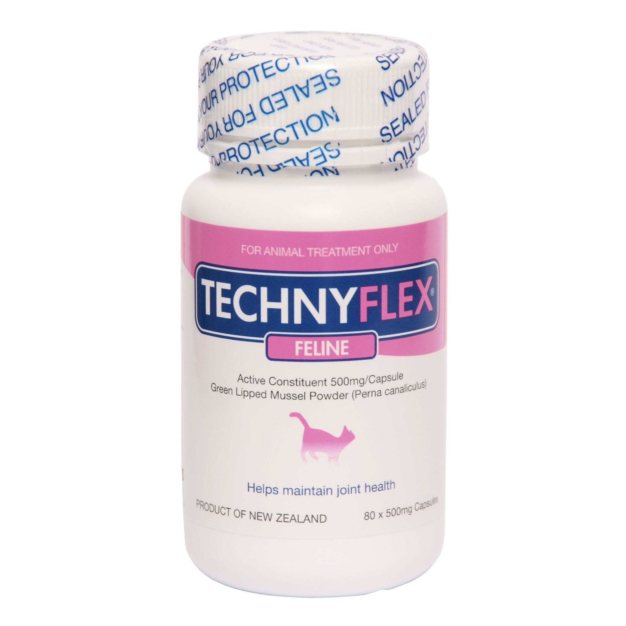 Technyflex® Feline 80 x 500mg Capsules (Exp: 12/26)