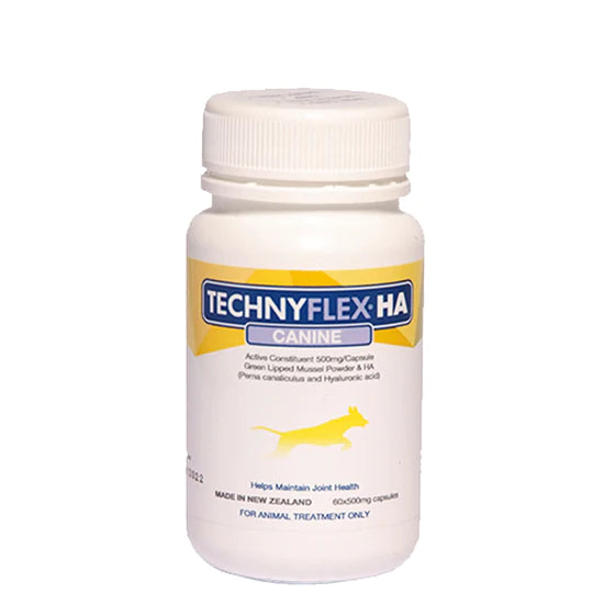 Technyflex® HA Canine Joint Supplement 60 x 500mg Capsules